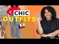 Chic outfit ideas for women  effortlessly chic outfits