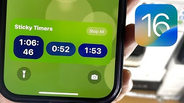 How To Use Sticky Timers on iPhone! (iOS 16 & newer)