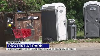 Protest at the park