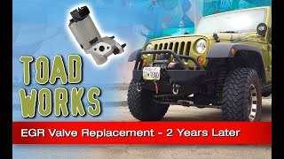 DIY 07 Jeep Wrangler EGR Valve Replacement 2 Years Later - YouTube