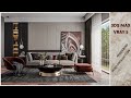 Living Room Rendering & Post-Production Tutorial 3ds Max & Vray 5 | Photoshop