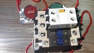 Automatic changeover switch using contactors ,simple wiring.. explained.