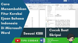 Cara Koreksi Ejaan Kata Salah Ketik Sesuai Kamus Bahasa Indonesia di Microsoft Word screenshot 3