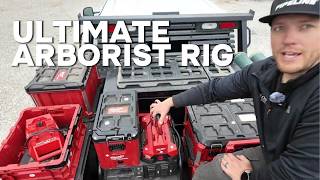 Tree Service Truck Setup with Milwaukee PACKOUT