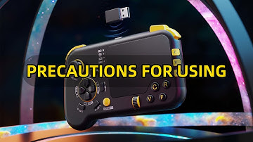 GTP01 Wireless Gaming Touchpad Precautions For Using