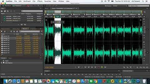 EXPORTING MULTIPLE FILES ON AUDITION