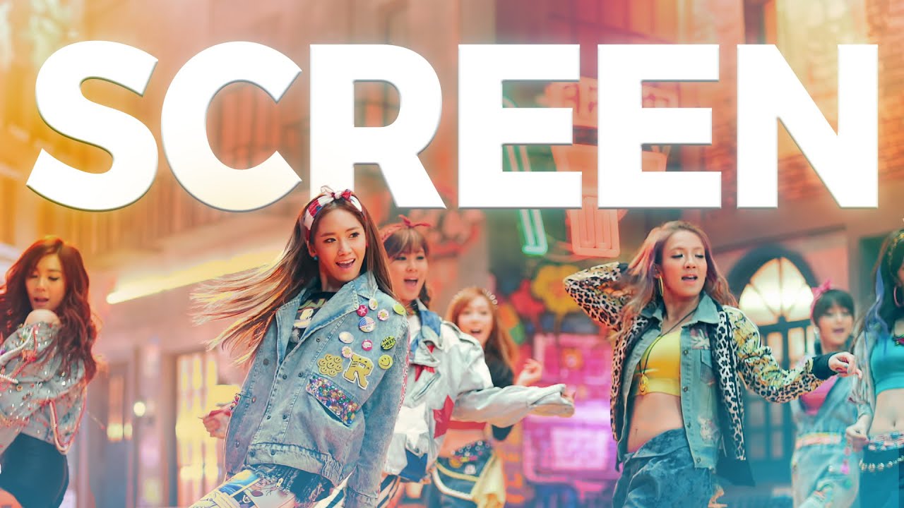 I GOT A BOY - SCREEN TIME DISTRIBUTION (Girls' Generation)