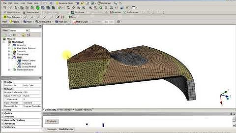 Slicing a CFD fluid volume for hex meshing Part 5 defect repair