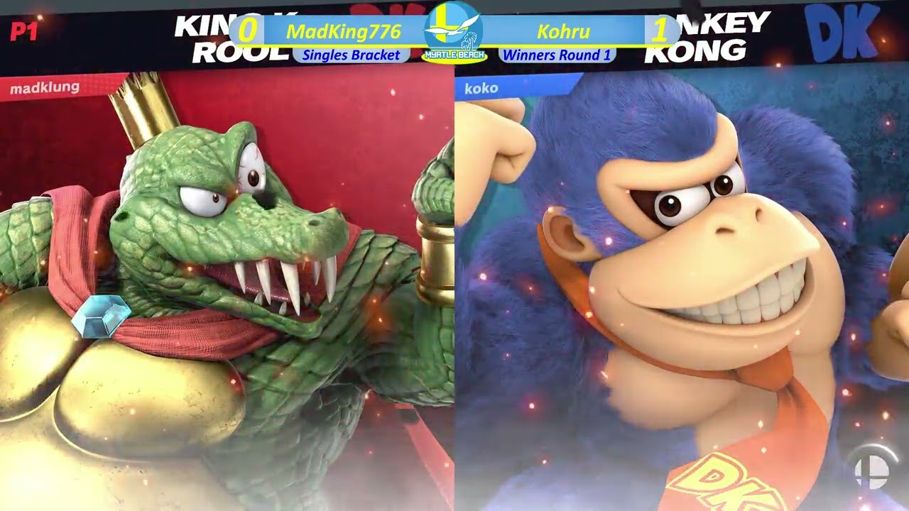 SocaSmash 166 Ultimate Singles: Kohru (Donkey Kong) vs MadKing776 (King K Rool) Winners Round 1