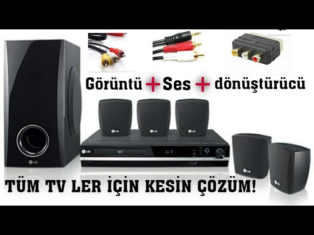 Televizyona 5+1 Ses Sinema Sistemi Nasıl Bağlanır ? - YouTube