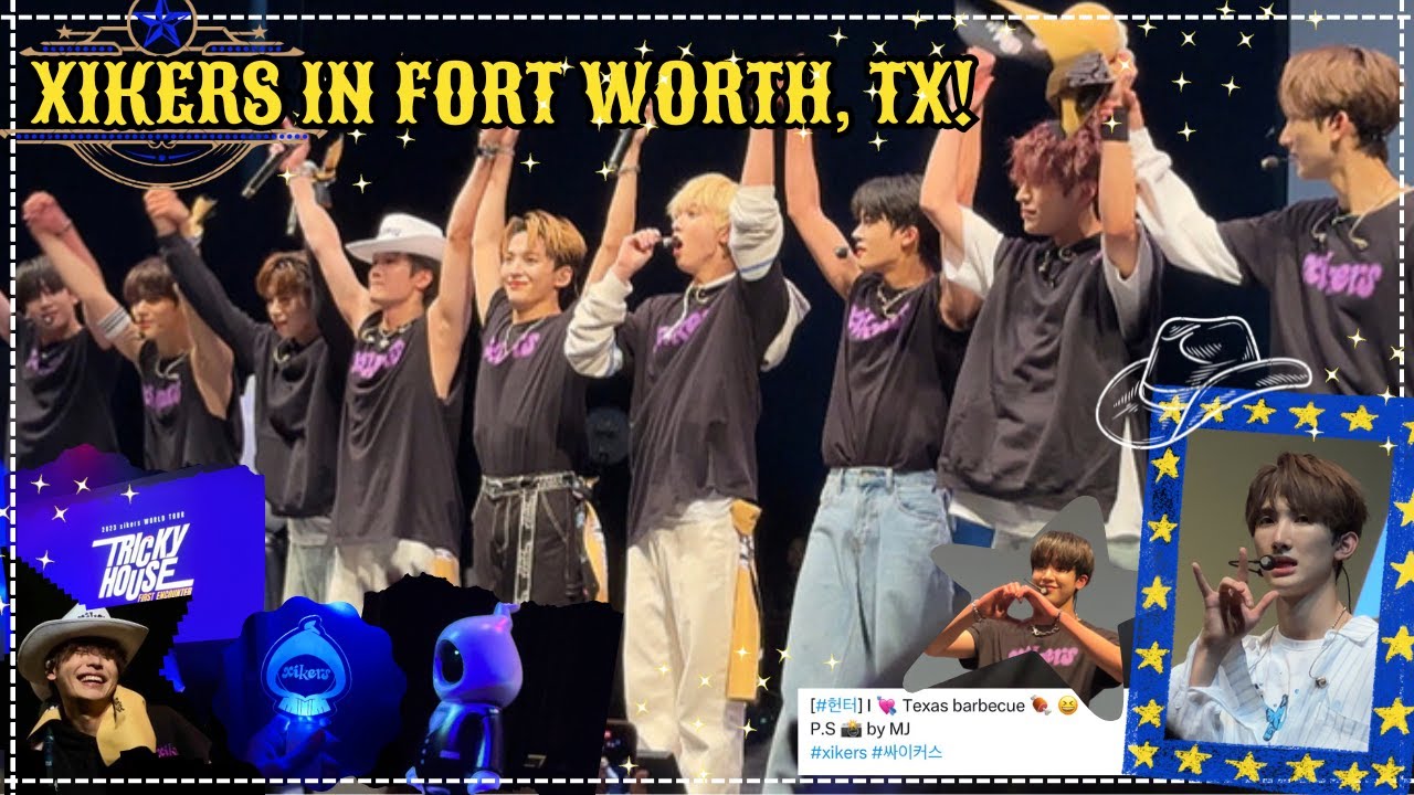 xikers concert in fort worth texas - vlog and concert footage!
