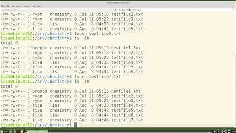 Linux Command Line (26) setgid and sticky bit
