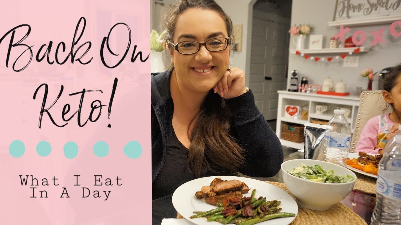 Back On Keto!! || What I Eat In A Day || Walmart Grocery Haul - YouTube