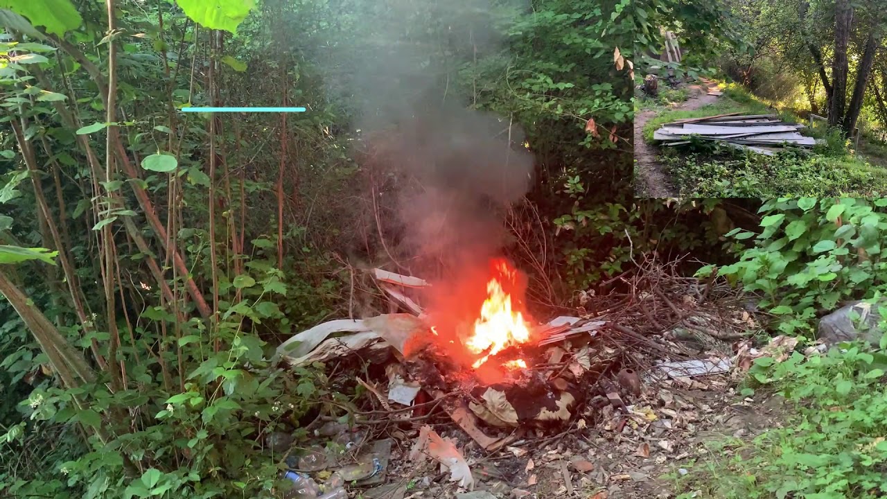 Камаз в жилой зоне