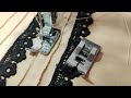 How to use straight stitch foot with singer sewing machine  complete video