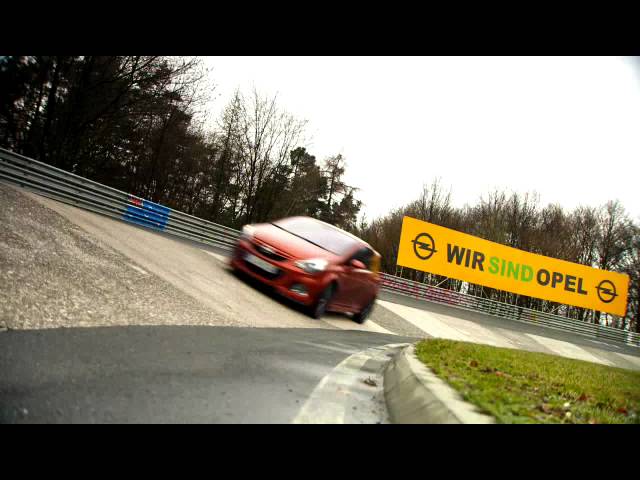 Opel Corsa OPC Nürburgring Edition with BILSTEIN sports suspension