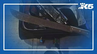 Man charged for allegedly using machete to damage Metro bus