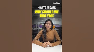 Why Should We Hire You? | Why Should We Hire You For Freshers | Intellipaat