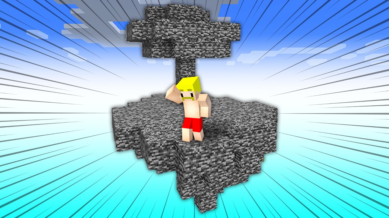 【マイクラ】岩盤からはじまるスカイブロック生活！