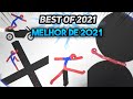 Best of 2021 falls  stickman dismounting funny moments