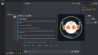 YAGPDB Events guide