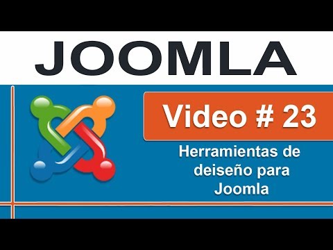 Herramientas de diseño en Joomla