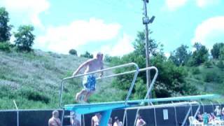 Coeburn Pool "Scuba Squad", Jeremy high dive bust