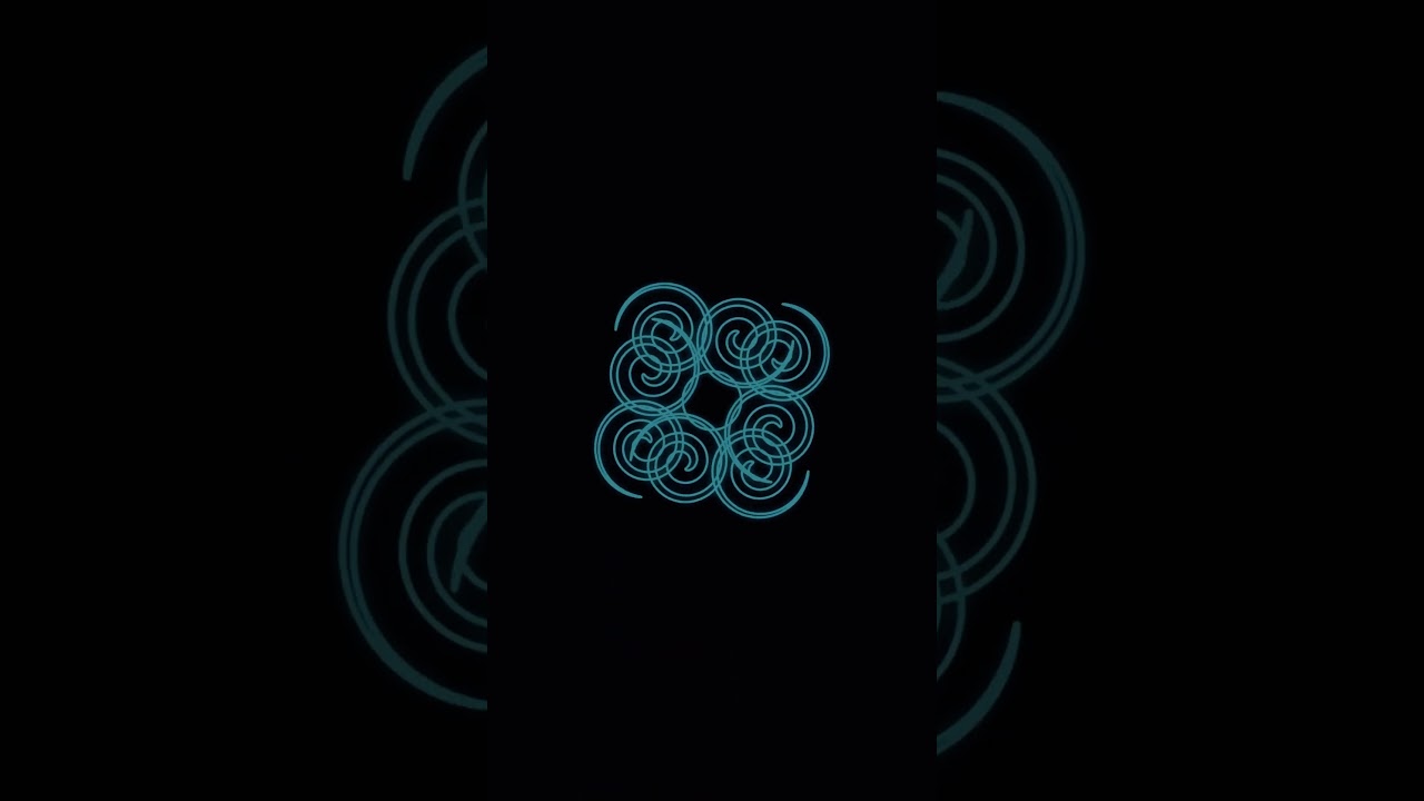 Mesmerizing Circle Animation | Mind-Blowing Visuals for Relaxation #visualart #videoediting