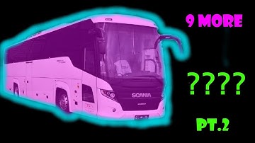 9 More "SCANIA Bus Horn" Sound Variations in 60 Seconds