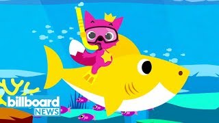 Video thumbnail of "'Baby Shark' Make Its Big Debut on Hot 100 | Billboard News"
