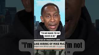 Stephen A. isn't excited about McCarthy's hiring 👀