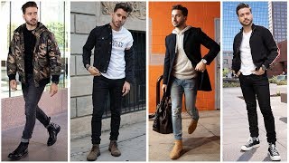 4 Easy Fall Outfits for Men | Men's Fashion Inspiration Lookbook | Alex Costa