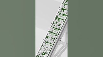 Conveyor Belt 3D Animation #manufacturing #blender #machine #engineering #3d #factory #machinery