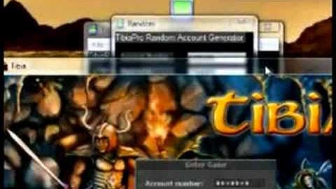 www.tibia-exe.tk | TibiaPro Account Generator