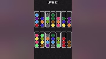 Ball Sort Puzzle Level 921
