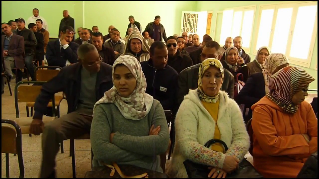 لقاء تواصلي بالثانوية التأهيلية سجلماسة  بالرشيدية حول تنزيل المشاريع المندمجة