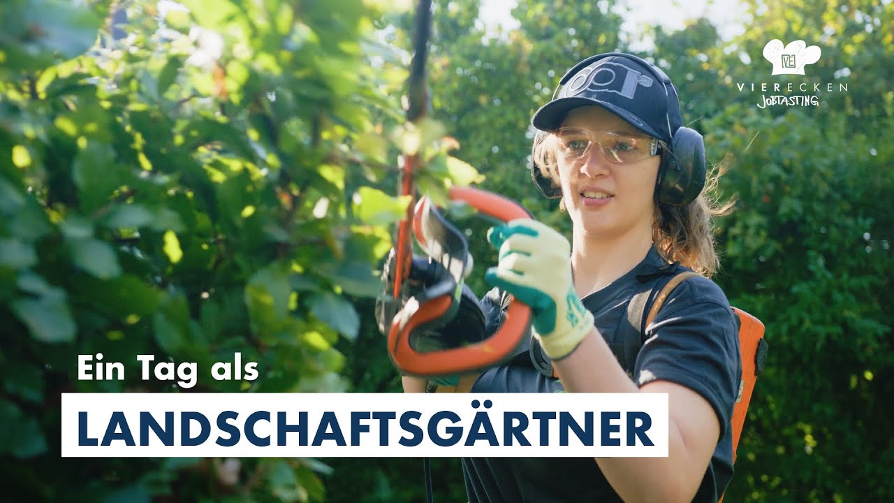 Ackern im Traumberuf: ein Tag als Landschaftsgärtner - Selbstversuch Doku