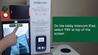 How to set up personal PIN to unlock lobby door