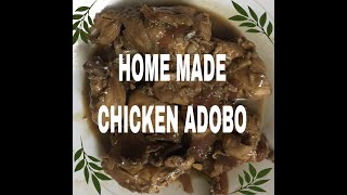 Home made chicken adobo. المنزل صنع دجاج أدبو