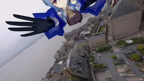 Imerssive AR - depth test on video Colmap