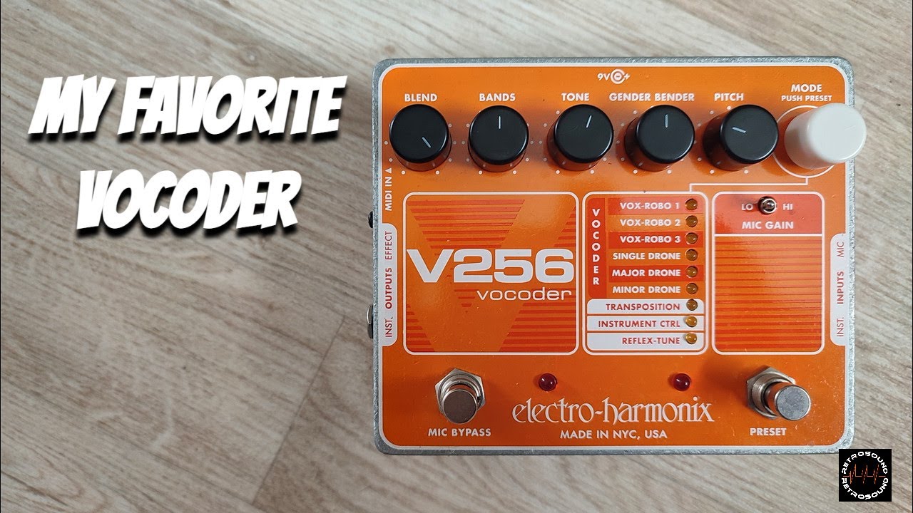 Vocoder Test: Electro Harmonix V256