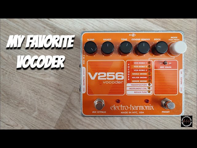 Vocoder Test: Electro Harmonix V256 - YouTube