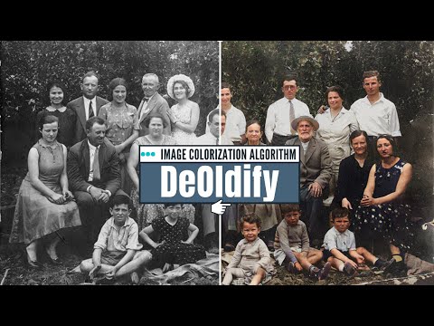 Revive Your Black & White Photos - DeOldify’s Photorealistic Magic