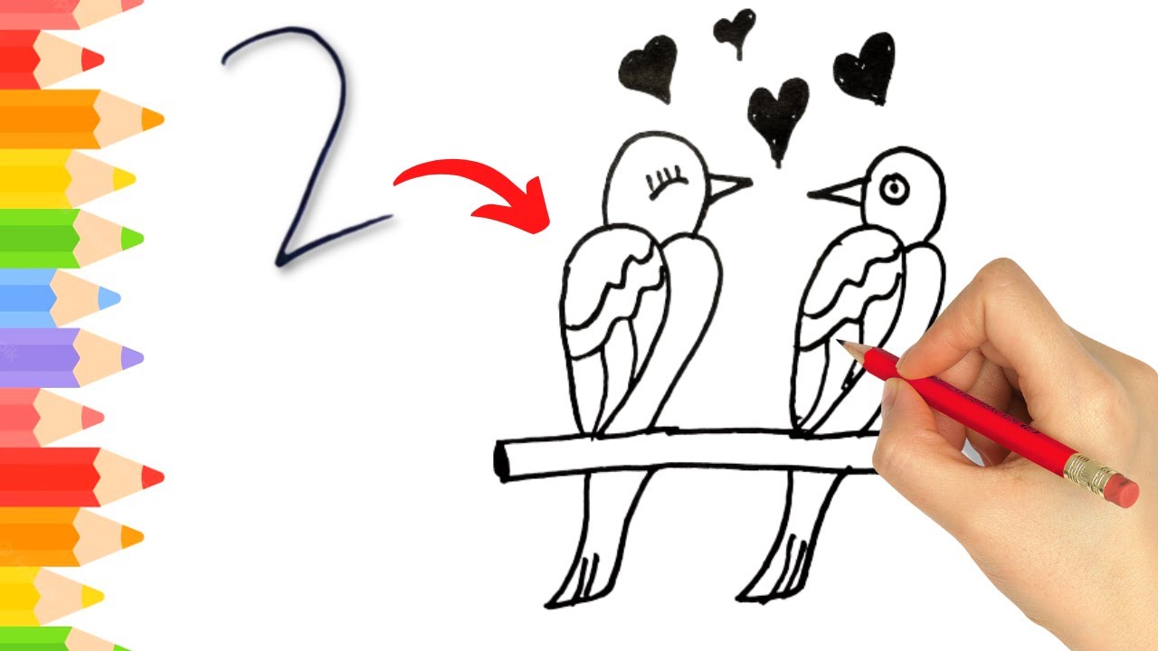 How To Draw A Bird With Numbers Simple Drawing Ideas Draw A Bird how-to-draw-a-bird-with-numbers-simple-drawing-ideas-draw-a-bird