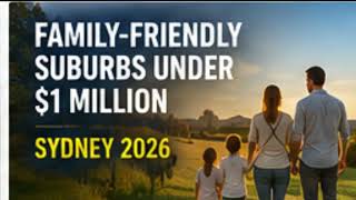 3 of Sydney’s Cheapest Family-Friendly Suburbs in 2026 | Around $1M