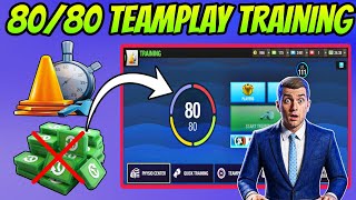 Top Eleven 2025 Ultimate Training guide to reach 80/80 Teamplay Form without using rest packs!