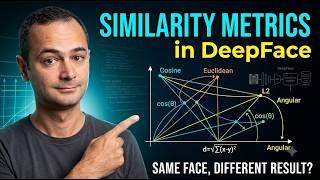 3 Different Similarity and Distance Metrics in DeepFace