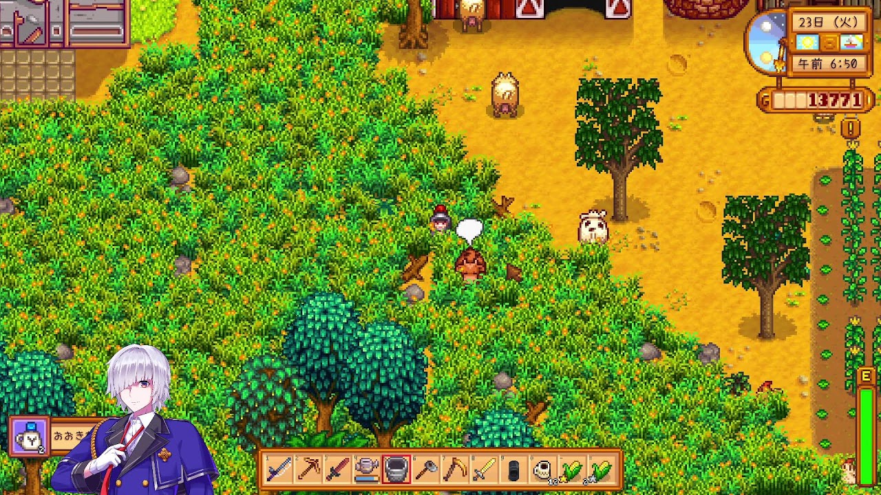 #17　Stardew Valley 　春の陽気
