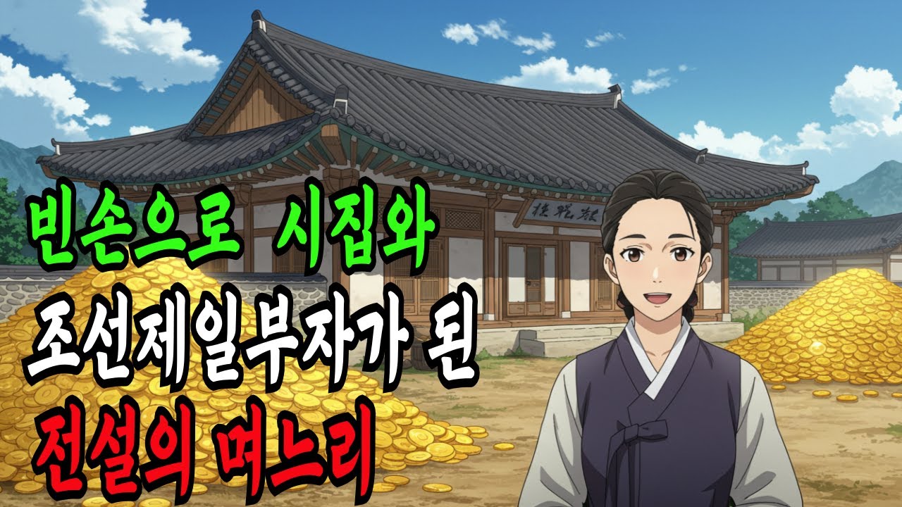 가난한 집에 시집와 조선제일부자 된 며느리  | 야담 | 야사 | 전설 | 민담 | 설화 | 옛날이야기