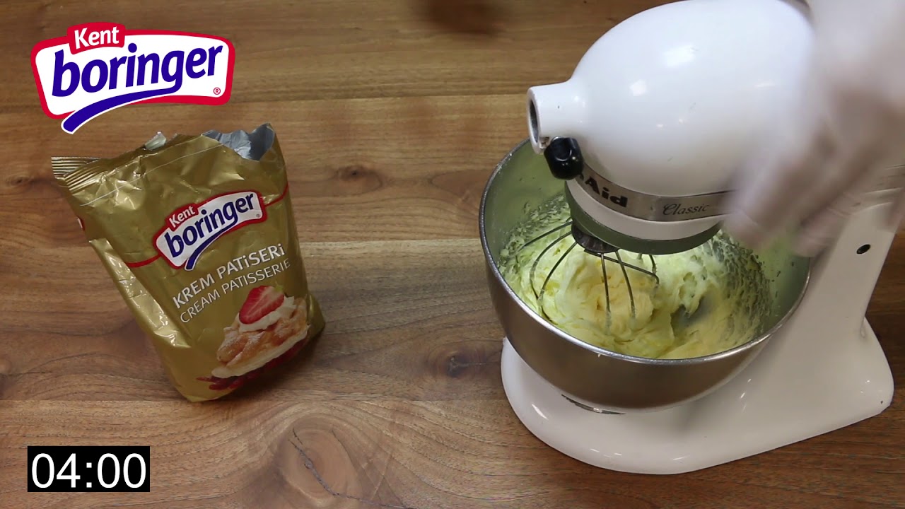 Kent Boringer Krem Patisseri (Pasta Kreması) Yapılışı YouTube